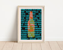 Load image into Gallery viewer, *Framed* Sheila Goes Out With Her Mate Stella Print
