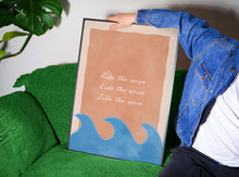 Load image into Gallery viewer, Ride The Wave Print
