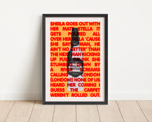 Load image into Gallery viewer, *Framed* Sheila Goes Out With Her Mate Stella Print

