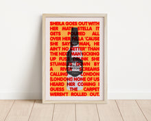 Load image into Gallery viewer, *Framed* Sheila Goes Out With Her Mate Stella Print
