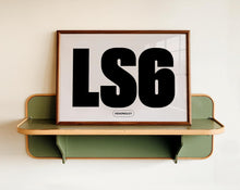 Load image into Gallery viewer, Custom Postcode Town Print | Choose Your Colour, Postcode &amp; Town
