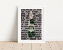 Load image into Gallery viewer, *Framed* Sheila Goes Out With Her Mate Stella Print
