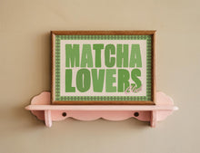 Load image into Gallery viewer, Matcha Lovers Club Print
