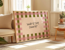 Load image into Gallery viewer, What&#39;s For Dinner Kitchen Print
