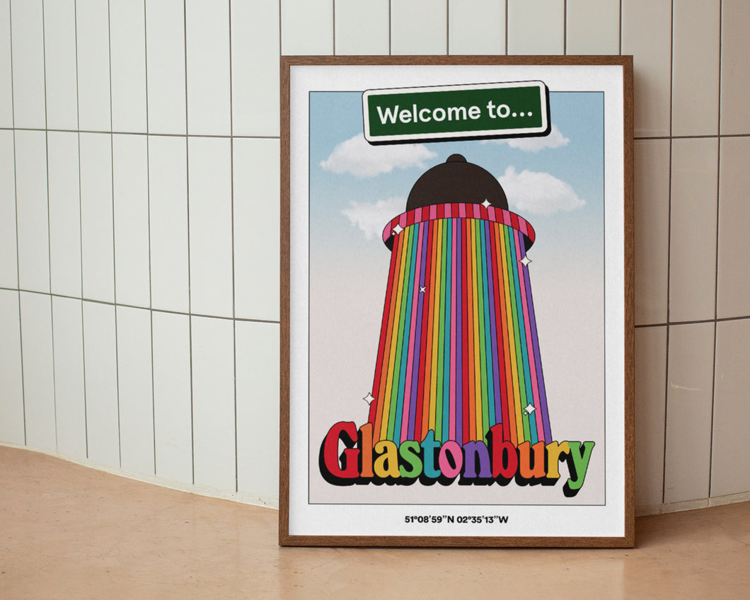 Welcome to Glastonbury Print