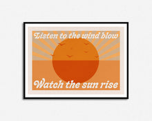 Load image into Gallery viewer, SECONDS SALE Listen To The Wind Blow Print
