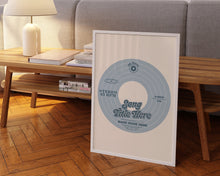 Load image into Gallery viewer, Custom Personalised Vinyl Music Print
