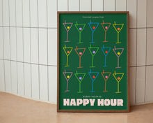 Load image into Gallery viewer, Happy Hour Cocktail Lovers Club Print
