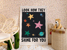 Load image into Gallery viewer, Look How They Shine Kids Print
