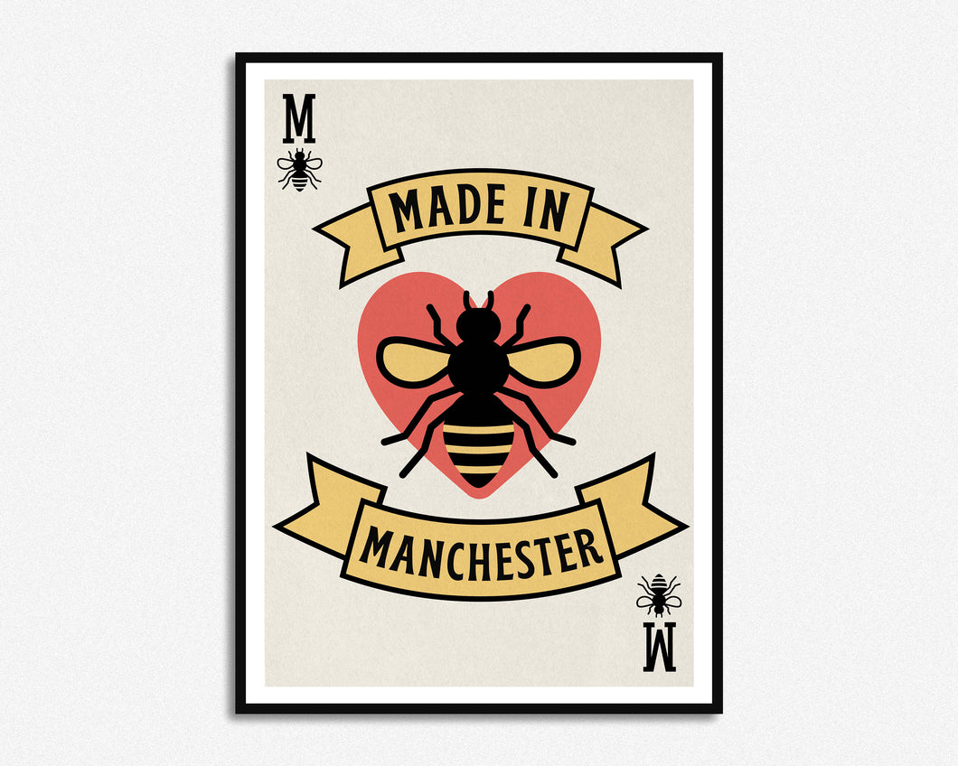 Made In Manchester Print