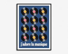 Load image into Gallery viewer, J&#39;adore La Musique Print

