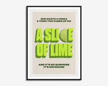 Load image into Gallery viewer, Slice Of Lime Print
