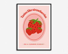 Load image into Gallery viewer, Tastes Like Strawberries Print
