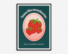 Load image into Gallery viewer, Tastes Like Strawberries Print
