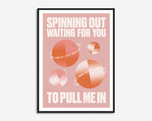Load image into Gallery viewer, Spinning Out Print
