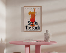 Load image into Gallery viewer, Sex On The Beach Cocktail Print

