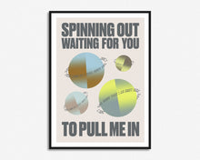 Load image into Gallery viewer, Spinning Out Print
