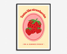Load image into Gallery viewer, Tastes Like Strawberries Print
