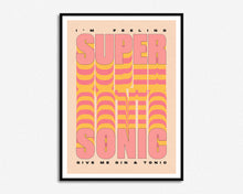 Load image into Gallery viewer, SECONDS SALE Feeling Supersonic Print
