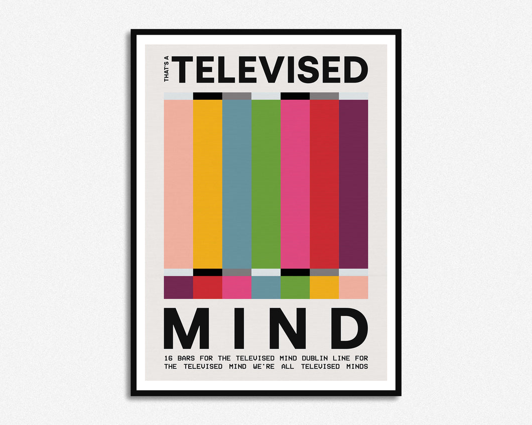 Televised Mind Print