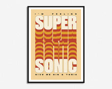 Load image into Gallery viewer, SECONDS SALE Feeling Supersonic Print
