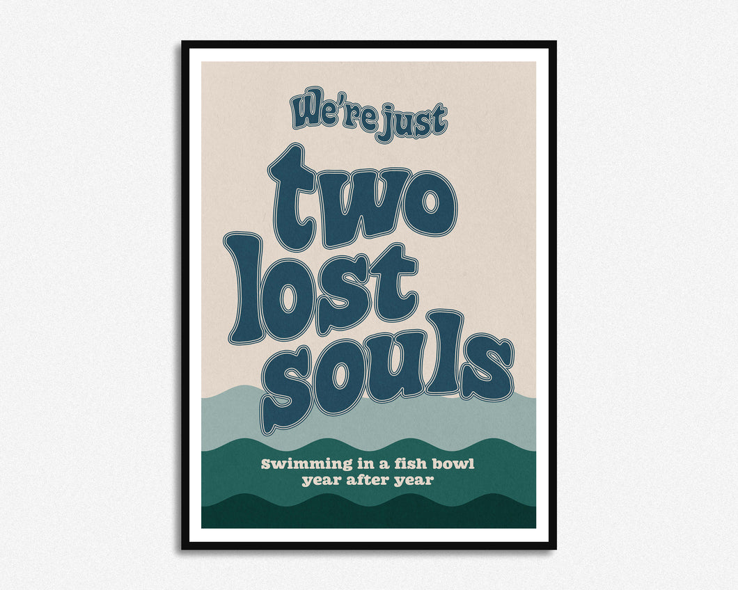 Two Lost Souls Print