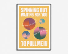Load image into Gallery viewer, Spinning Out Print
