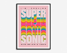 Load image into Gallery viewer, Feeling Supersonic Print

