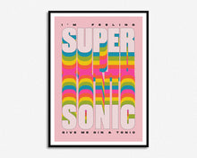 Load image into Gallery viewer, SECONDS SALE Feeling Supersonic Print

