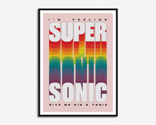 Load image into Gallery viewer, SECONDS SALE Feeling Supersonic Print
