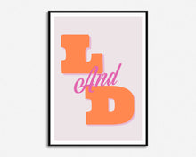 Load image into Gallery viewer, Personalised Custom Retro Initials
