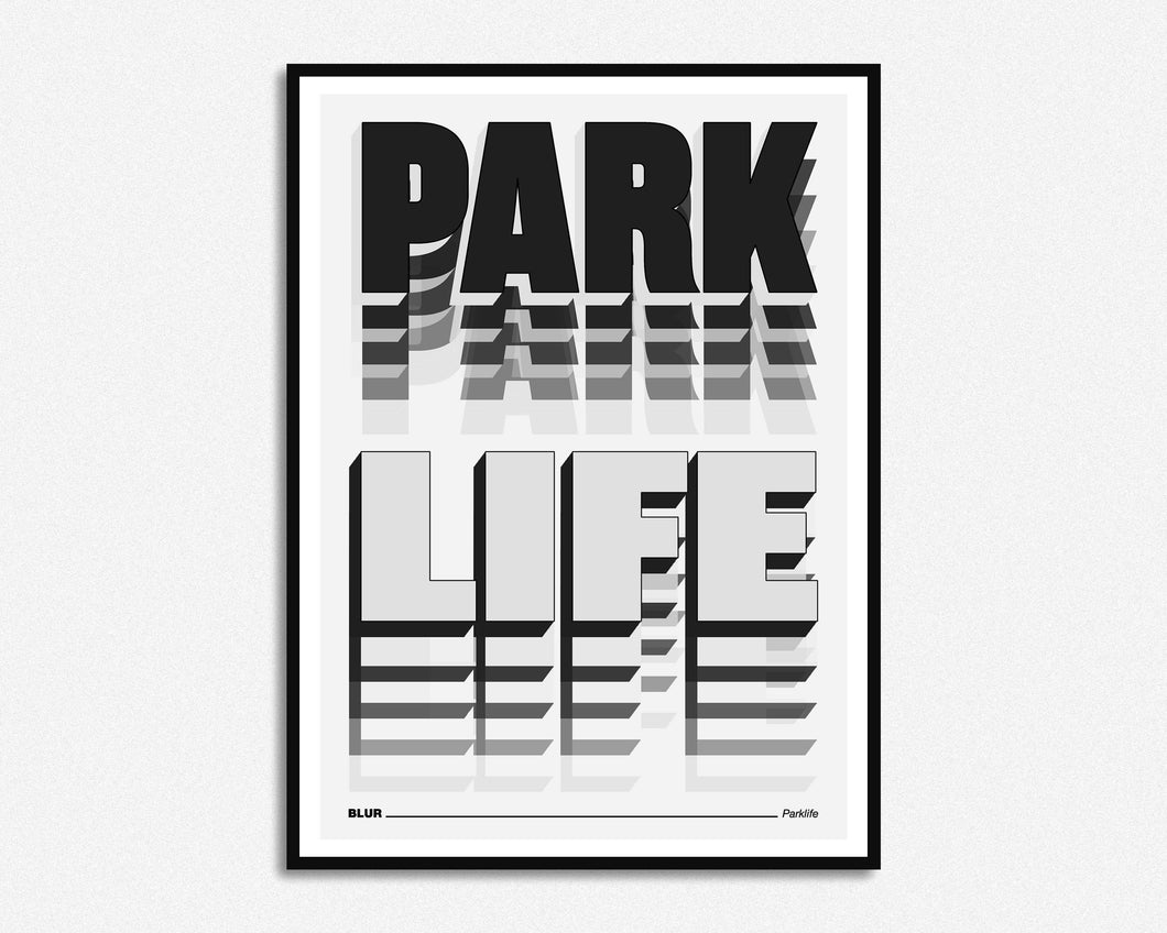 SECONDS SALE Parklife Print