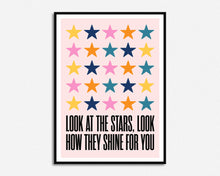 Load image into Gallery viewer, Look At The Stars Print

