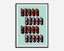 Load image into Gallery viewer, Funky Disco Home Print
