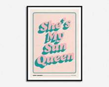 Load image into Gallery viewer, Sun Queen Lyrics Print
