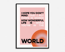 Load image into Gallery viewer, Your Song Print
