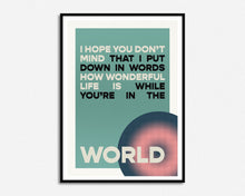 Load image into Gallery viewer, Your Song Print
