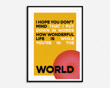 Load image into Gallery viewer, Your Song Print
