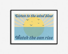 Load image into Gallery viewer, Listen To The Wind Blow Print
