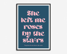 Load image into Gallery viewer, Roses By The Stairs Print
