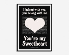 Load image into Gallery viewer, I Belong With You You Belong With Me Print
