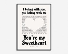Load image into Gallery viewer, I Belong With You You Belong With Me Print
