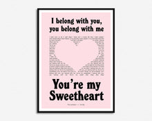 Load image into Gallery viewer, I Belong With You You Belong With Me Print
