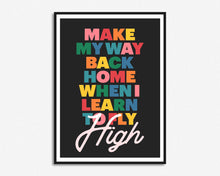 Load image into Gallery viewer, Learn To Fly Print

