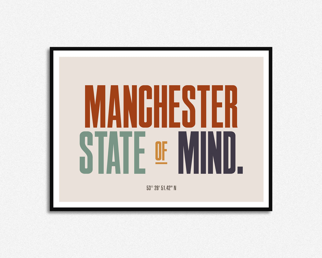 Manchester State of Mind Print