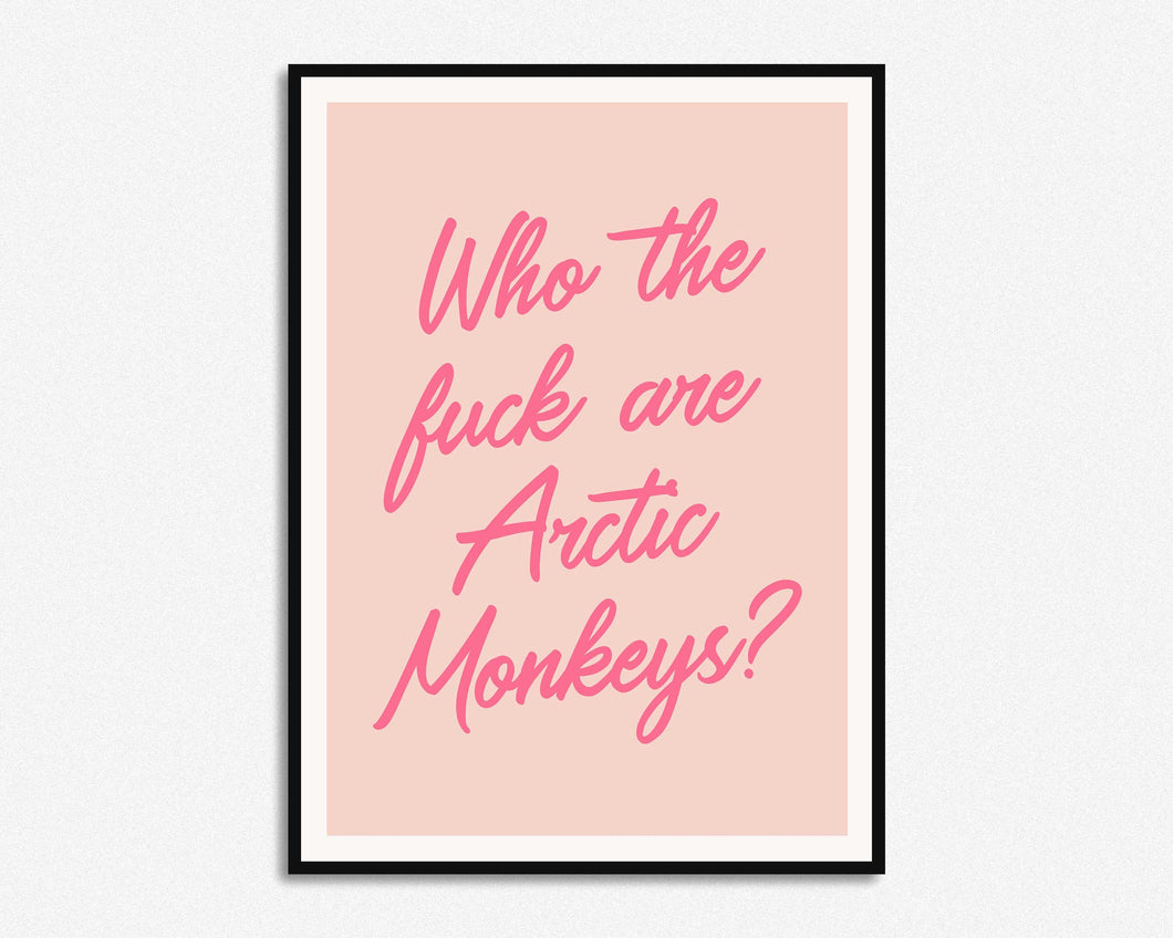 Who The F*ck Print