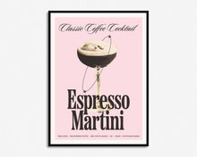 Load image into Gallery viewer, Espresso Martini Cocktail Print

