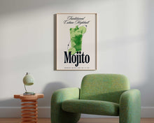 Load image into Gallery viewer, Mojito Cocktail Print
