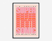 Load image into Gallery viewer, SECONDS SALE Feeling Supersonic Print
